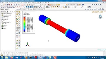 Torsion Test Simulation