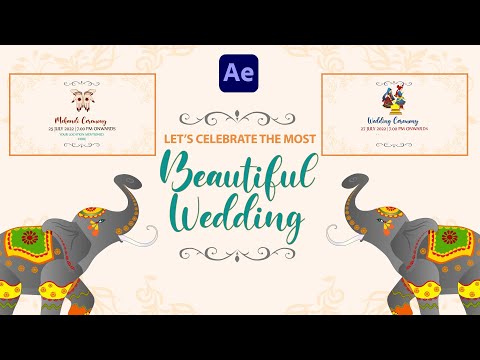 P-27 | Customize Video | Wedding Invitation | ap motions