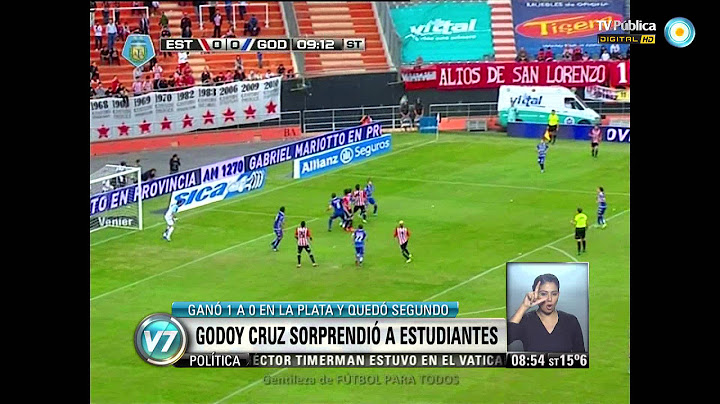Visión 7 - Godoy Cruz sorprendió a Estudiantes