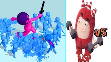 Join Clash 3D vs Oddbods Turbo Run - Walkthrough Gameplay - New Skin Unlocked
