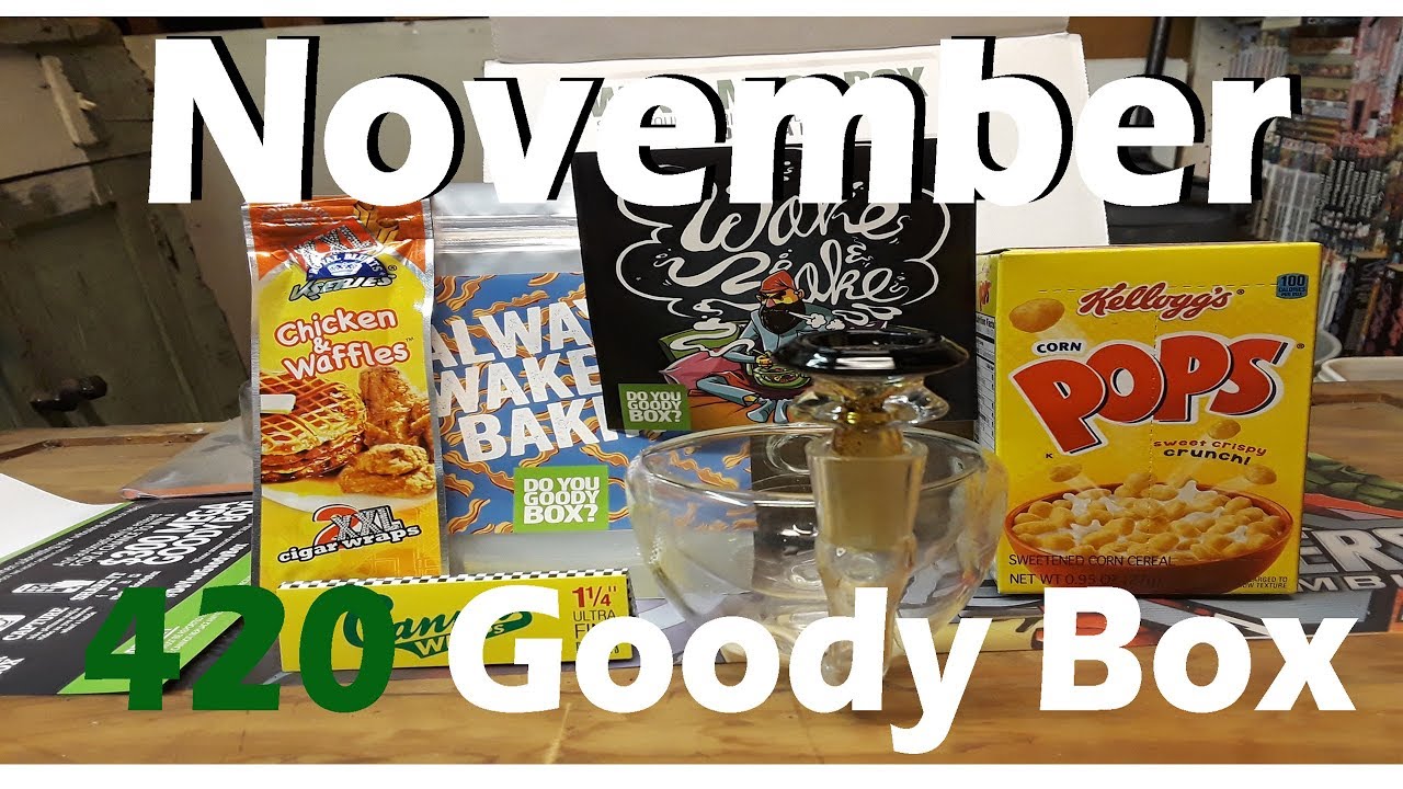 420 Goody Box November 2017- Wake & Bake