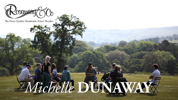 Michelle Dunaway Portrait demonstration, Yorkshire...