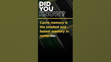 🔥 Facts on Cache Memory - Do You Know? | Unbelievable Facts | #Shorts | Simplilearn