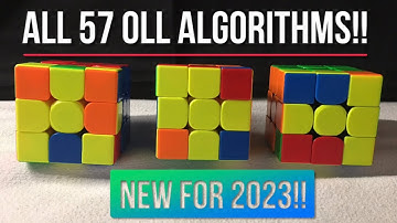 LEARN FULL OLL WITH THIS!! ALL 57 ALGORITHMS!! WITH EXAMPLES!!