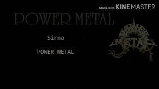 Power metal-Sirna(Lyric)