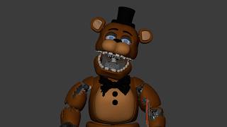 (FNAF/Blender) Withered Freddy Walk Cycle [2026]