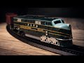 Classic American Diesel Train (1950s) | Cinematic Running & Realistic ASMR (No Talking)
