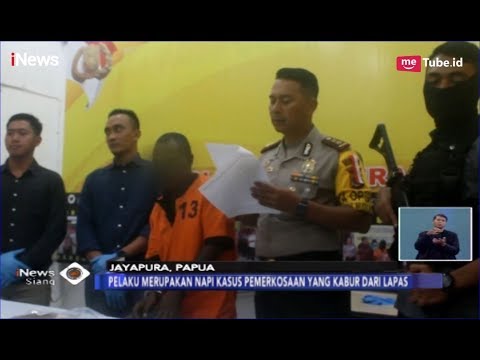 TEGA! Napi Papua Kabur dan Perkosa Adik Ipar, Istri dari Anggota TNI - iNews Siang 10/02