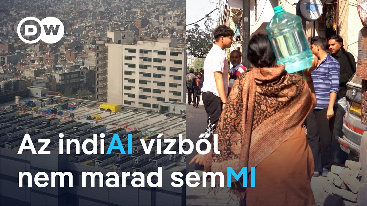 AI-ra jut víz, a lakosságnak nem? India új AI-adatközpont fellegvára terheli Delhi vízellátását