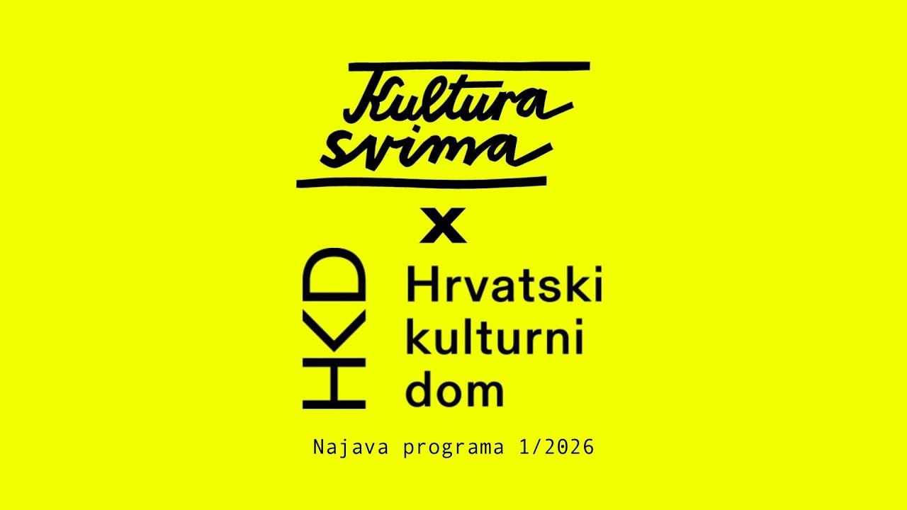 Kultura svima - inkluzivna najava programa HKD 1/2026