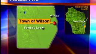9PSUN CREWS BATTLE BLAZE IN SHEBOYGAN COUNTY