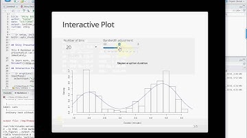 Create a shiny app via ®Studio