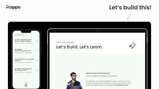 BONUS  Ep. 5B: Building buildwithhussain.dev Live | Astro + Frappe as CMS!