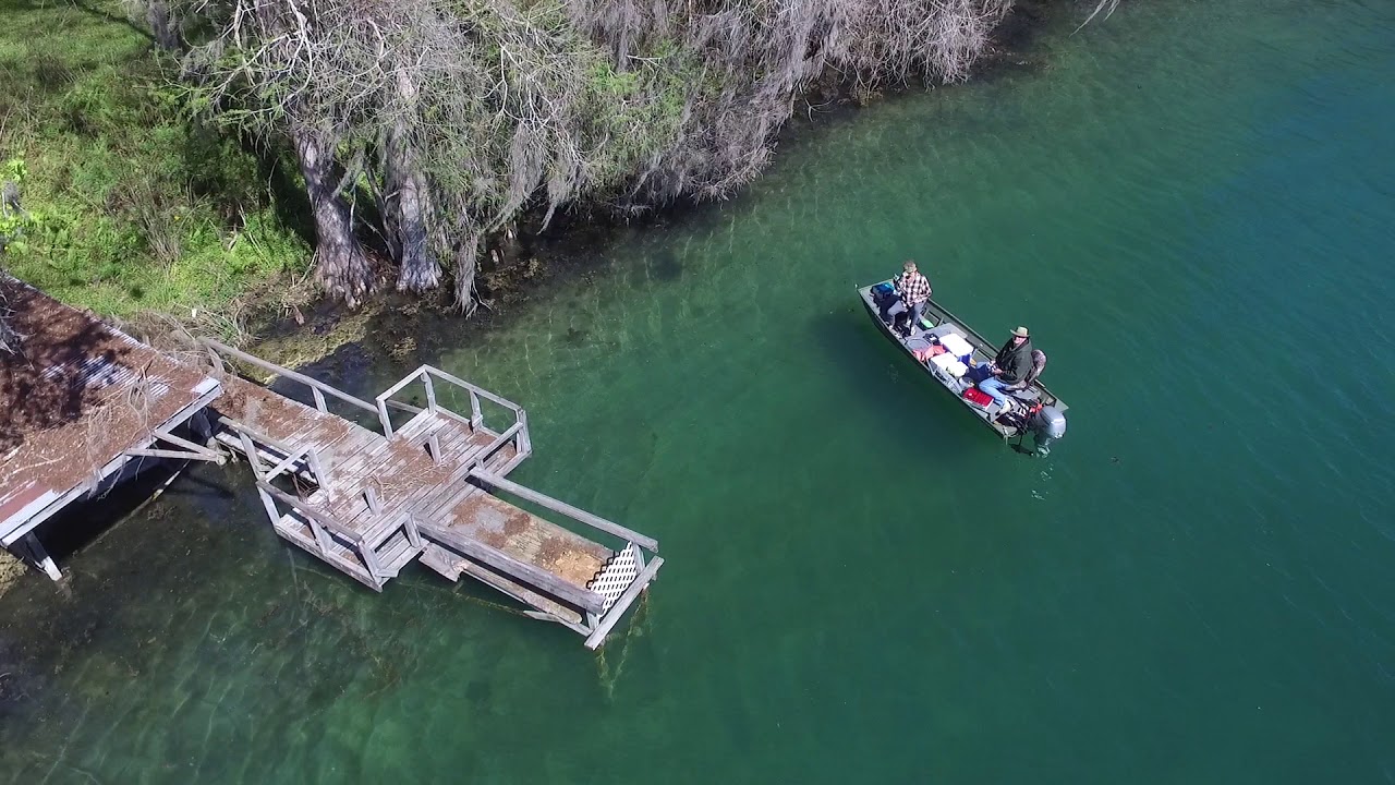 Merritt's Mill Pond Log View by Drone YouTube