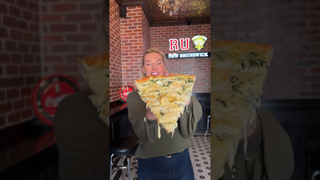 The ARTICHOKE SLICE from Artichoke Pizza in NYC & NJ is just legendary! 🍕🔥🤤  #DEVOURPOWER