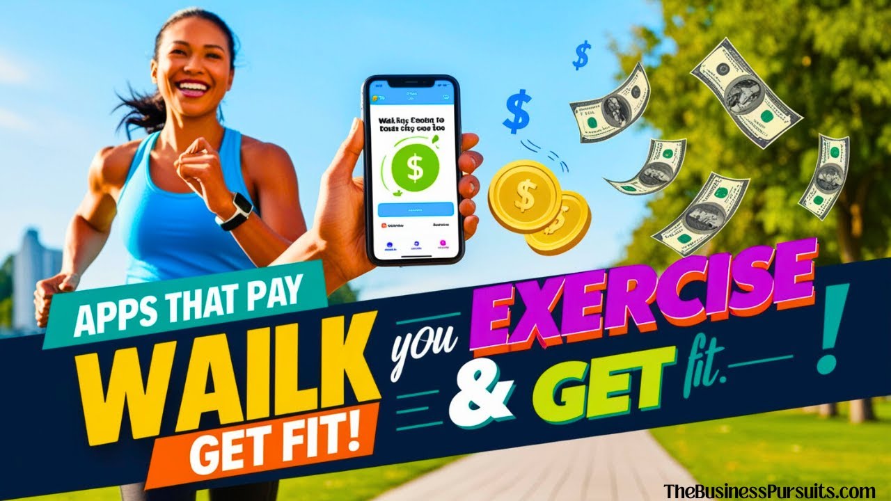 Top 10 Legit Apps that pay you to walk, exercise,