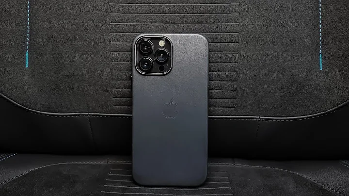 iPhone 13 Pro Max Official Leather case Review *Midnight