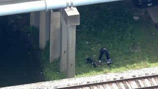 HFD crews rescue man from Sims Bayou | Houston, Texas news
