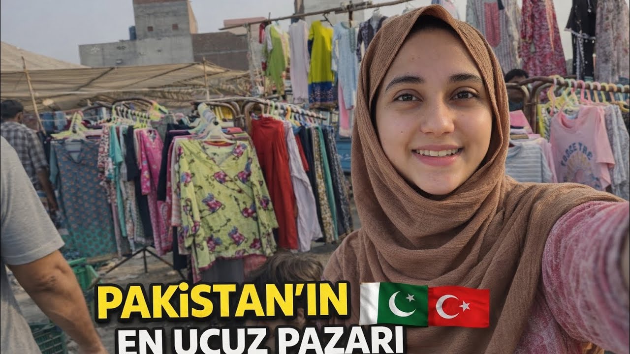 Pakistanda en ucuz pazar🫣| Klasik pazar günü😁| yazlık giyim alışverişi🫠| My daily Vlog| Ali&fizza