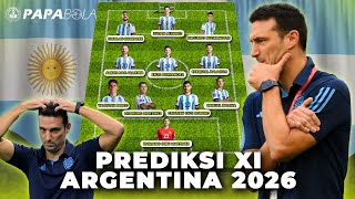 Prediksi Susunan Pemain Utama Argentina di Piala Dunia 2026, Gimana Jadinya Tanpa Messi?
