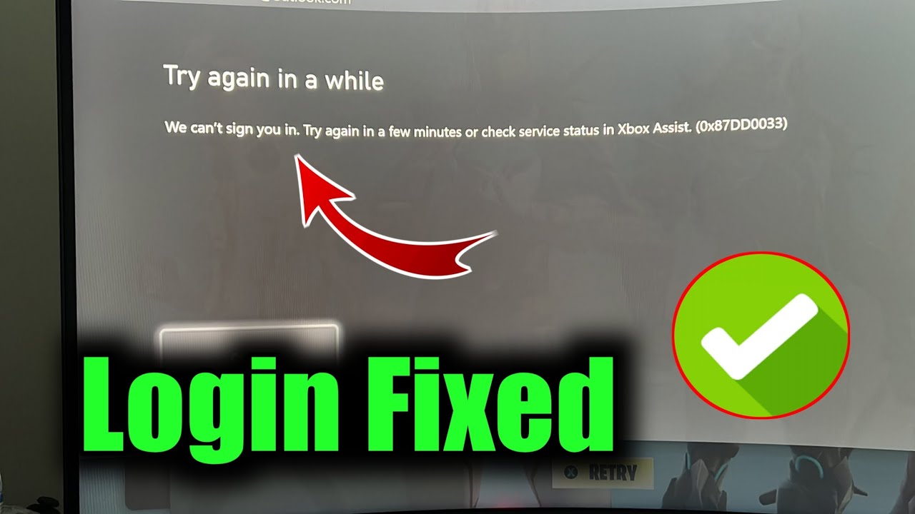 Fix Xbox Live Is Down Can t Sign Try Again In A Few Minutes Or Check Fix Xbox Live Is Down Can t Sign Try Again In A Few Minutes Or Check