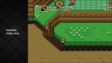 Mazeless Maze Race (Overworld Glitches+)