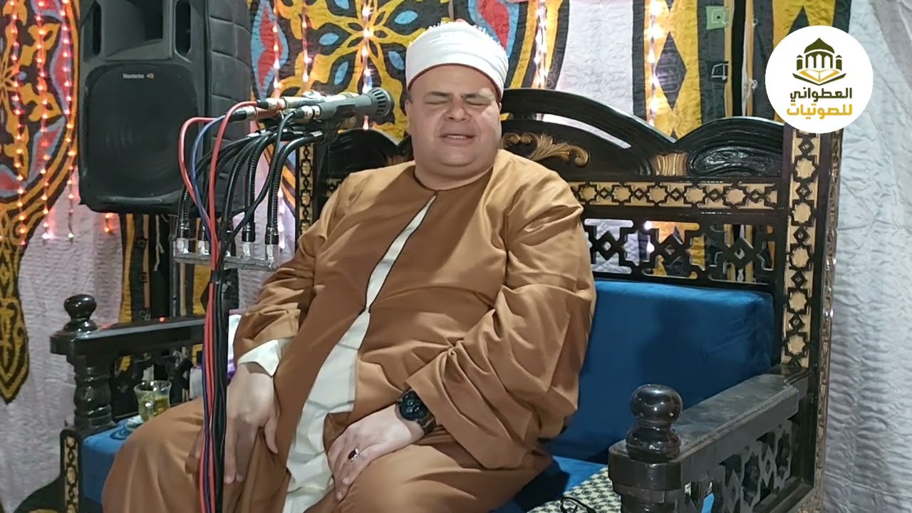 الشيخ صديق محمود المنشاوي من الغرب بنبان فرح المستشار عبد الرحمن الفلكي