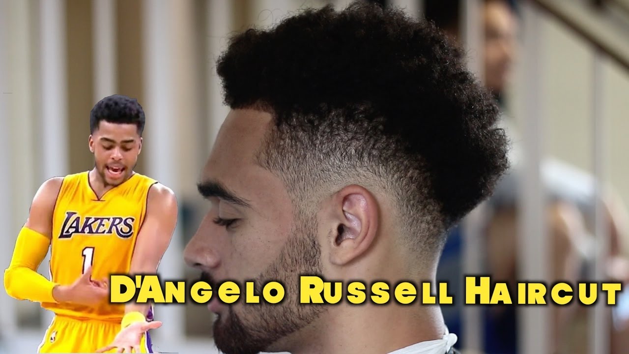 D Angelo Russell Fade Drop Fade Tapered Mohawk Voiceover