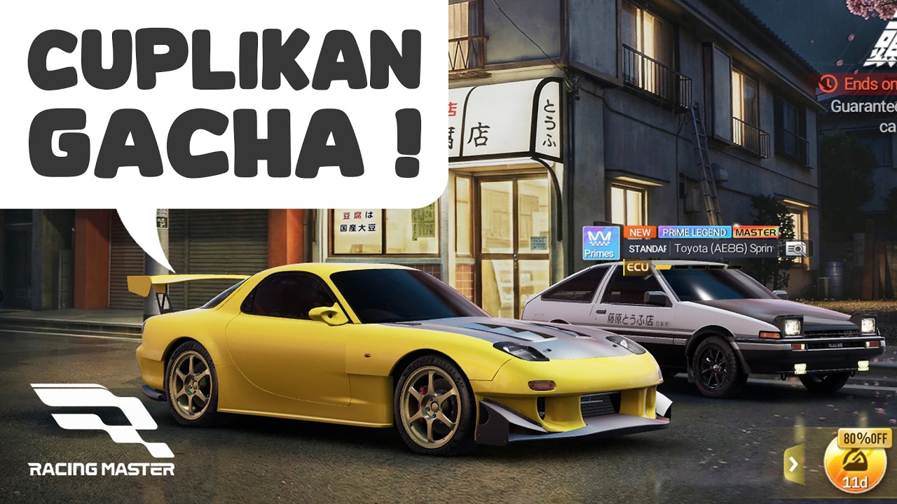 Gaha Racing Logo GACHA GIMMICKNYA NETIS! Gacha Toyota AE86 Initial D ver. - Racing ...