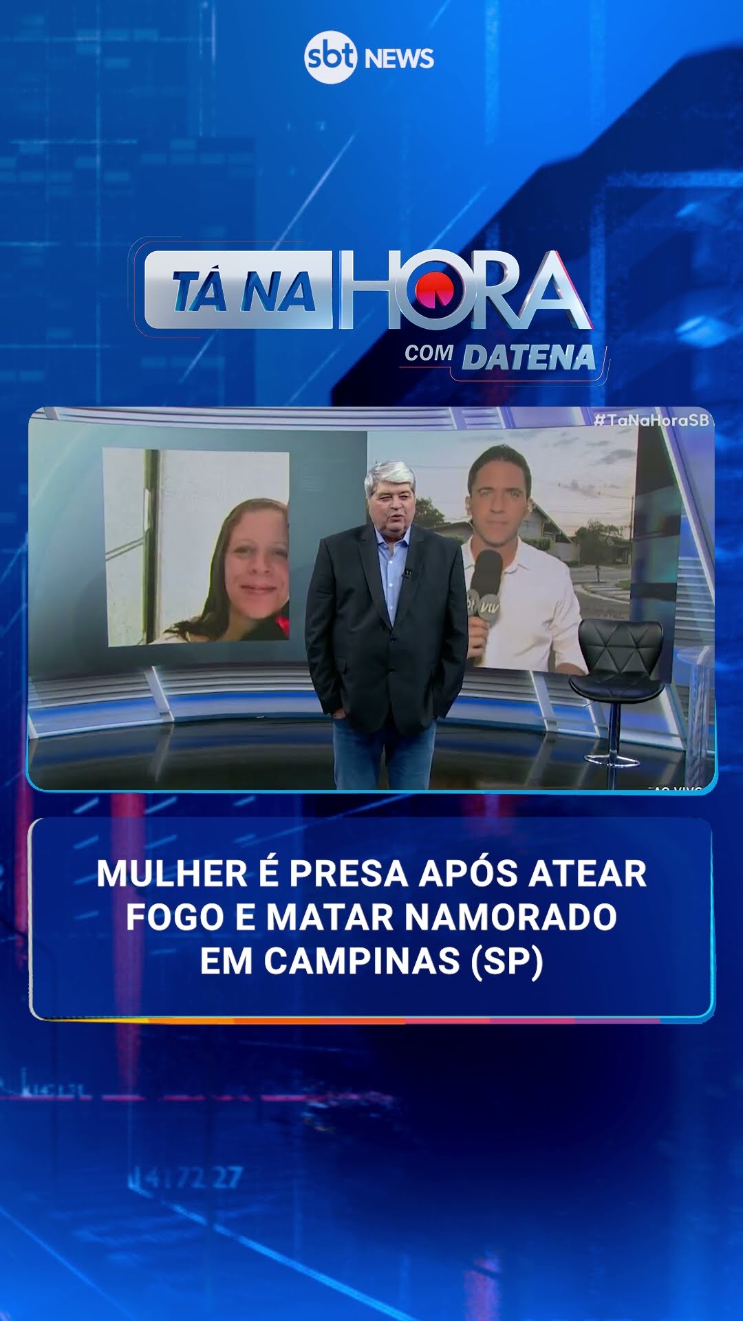 Mulher é presa após atear fogo e matar namorado em Campinas (SP)