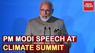 Need Not Greed: PM Modi Highlights India's Climate Change Action Plan At UN Summit