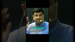 Asliyat me selection mindset se hota hai 🫡🔥 #ytshorts #neet #motivation #nvsir #studentlife