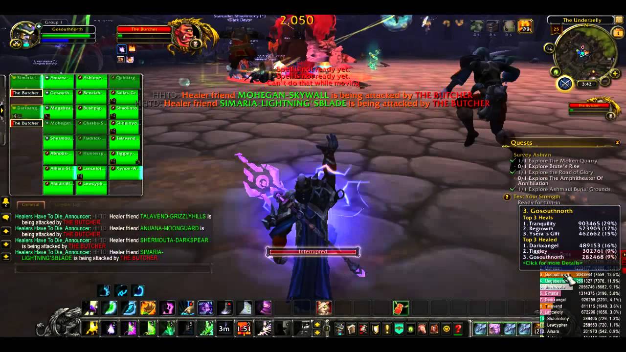 World of Warcraft-Raid-HighMaul-Restoration-Druid-WoW-WoD-Healer