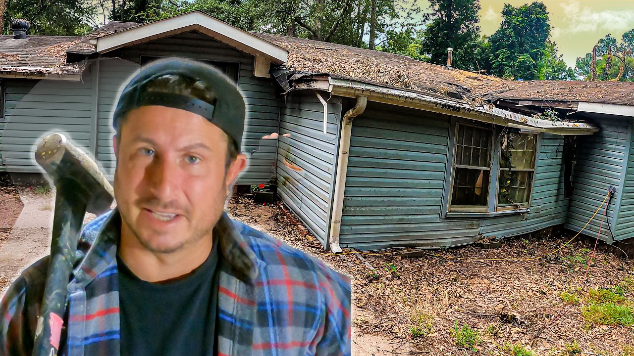 I Bought an ABANDONED House - Removing Old Pipes Got DANGEROUS...and its my fault