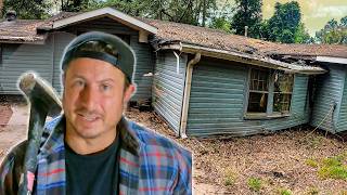 I Bought an ABANDONED House - Removing Old Pipes Got DANGEROUS...and its my fault