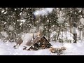 Hot tent winter camping