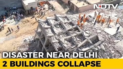 3 Dead In Building Collapse Near Delhi, Children Feared Trapped