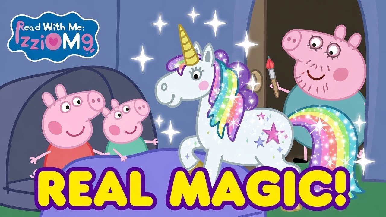 Pagliaccetto Peppa Pig Unicorno Per Bambine - Set Con Maglia, Tasca Frontale, Taglie Bambino - Foto 2