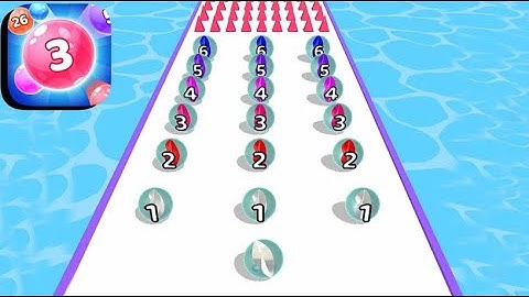 marble run 3D -All levels Gameplay android, ios walkthrough mobile game part 3 (level 5-6)