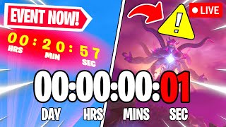 FORTNITE EVENT COUNTDOWN LIVE🔴 24/7 & In-game Event Right Now!
