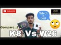 k8 SMARTWATCH VS IWO W26 || Which is best in series 6 apple watch clone