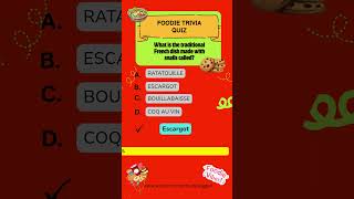 Let's test your foodie knowledge.