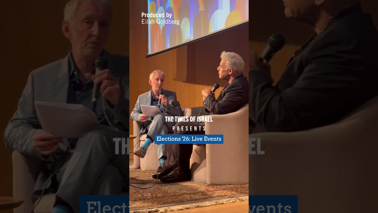 A glimpse into ToI's live event: "Israel’s most fateful election?"