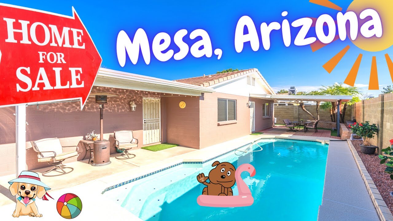 AFFORDABLE Mesa Arizona Home with PRIVATE POOL For Sale | Mister Rogers Homes