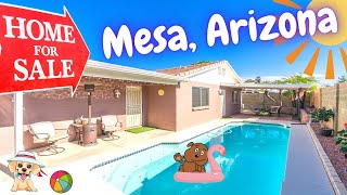 AFFORDABLE Mesa Arizona Home with PRIVATE POOL For Sale Mister Rogers Homes