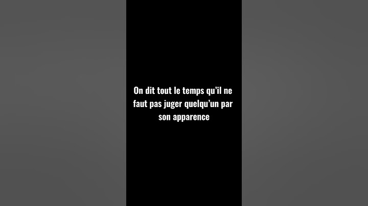 faut toujours se méfier des gens