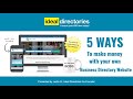 5 Ways to Make Money with Your Own Business Directory Website