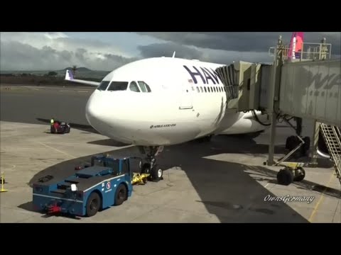 Hawaiian Airlines A330 Economy Seat Flight Experience From Maui To Seattle