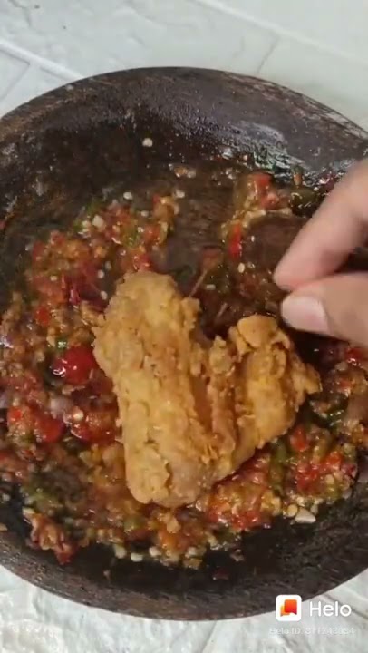 CARA MEMBUAT SAMBAL AYAM GEPREK