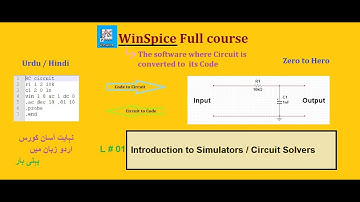 01: Introduction to Circuit Simulators / Circuit Solving Software
